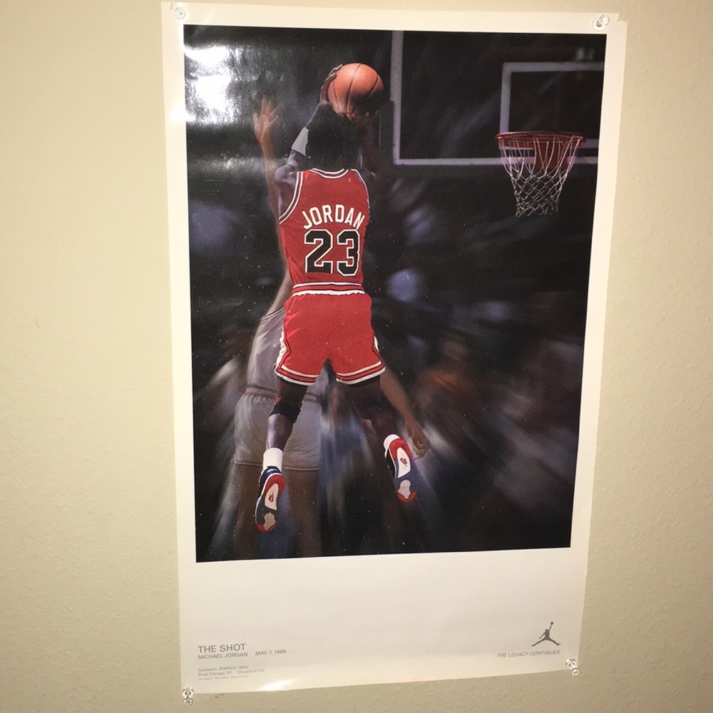 Vintage Jordan poster